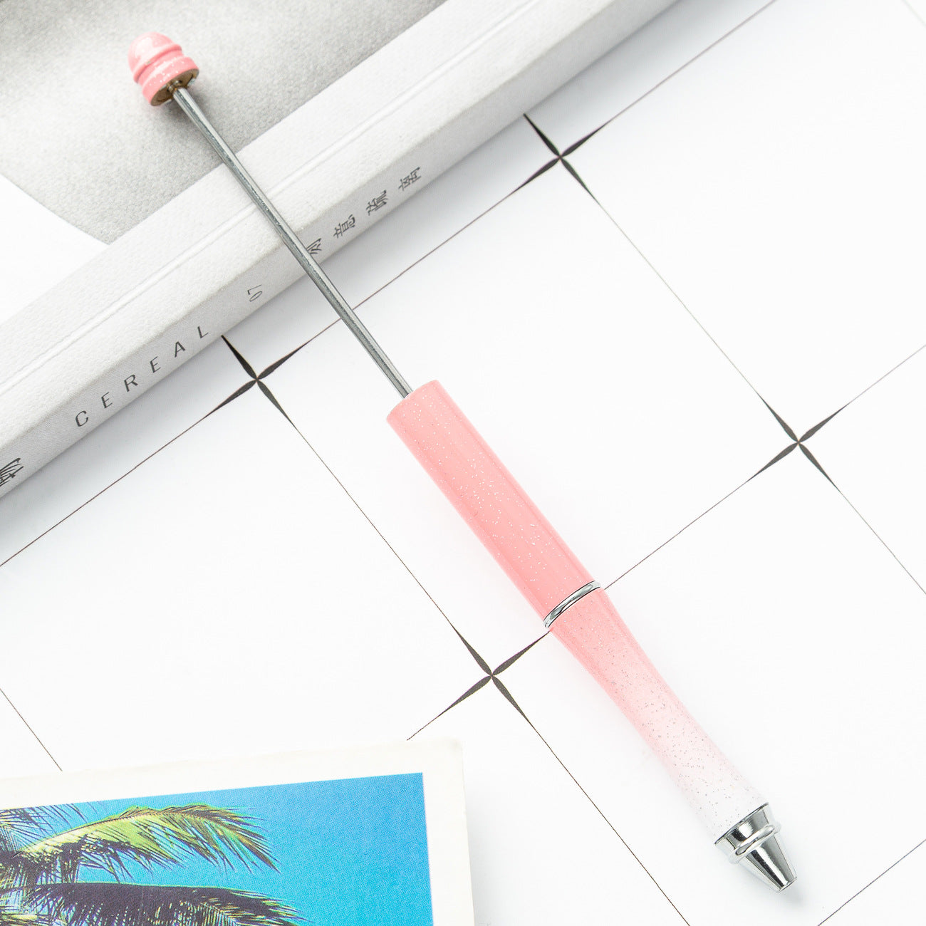 Wholesale Metal  DIY Beadable Pen Ballpoint Pen